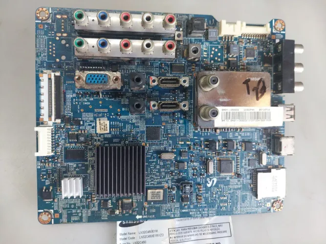 Placa tv samsung ln32c450e1m funcionando