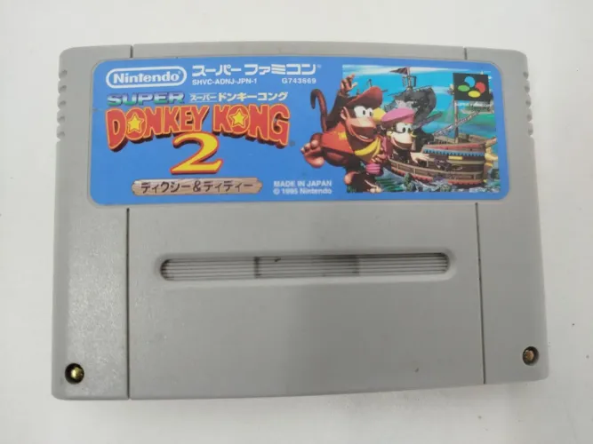 Cartucho donkey Kong 2 Super famicon japonês