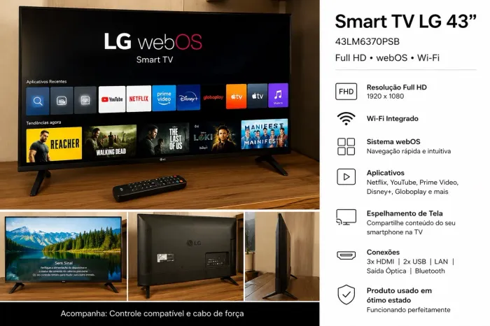 Smart TV LG 43? Full HD