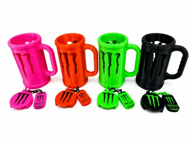 Porta Latas Monster