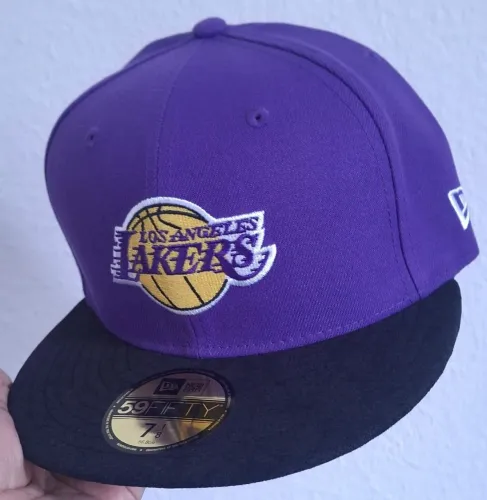 Boné Original New Era Los Angeles Lakers Fitted - 7 1/8 e 7 1/4