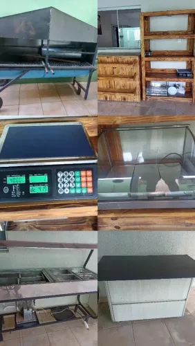 Salgadeira e balança