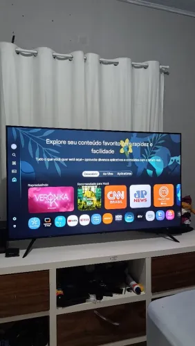 TV SMART 55POL Samsung 4k bluetooth comando de voz 