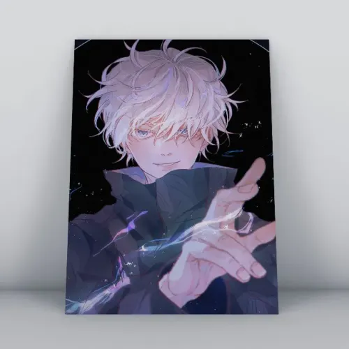 Quadro MDF Jujutsu Kaisen - Satoru Gojo (20x30cm)