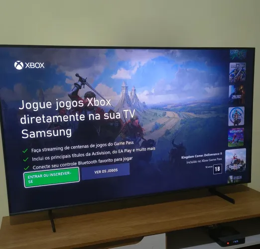 TV SMART SAMSUNG 55" QLED 4K - OPORTUNIDADE