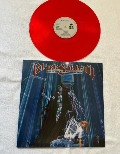 Black Sabbath Dehumanizer Lp vinil disco raro vermelho paranoid maiden Ozzy Heavy Metal