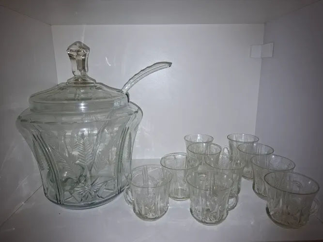 Poncheira antiga cristal