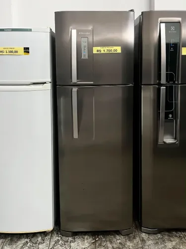 Confirme se o aparelho está disponível GELADEIRA INOX