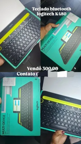 Teclado bluetooth logitech K480
