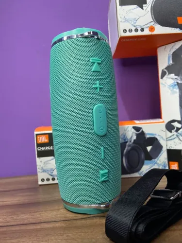 Caixa de som sem fio JBL - mini charge 3 com som de qualidade 