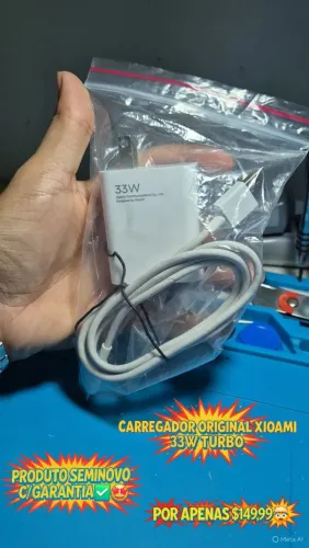 CABO+ FONTE XIOAMI 33W ORIGINAL 