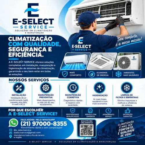 Instalação, Manutenção e Higienização de Ar-Condicionado em Nova Iguaçu