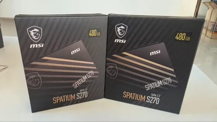 SSD SATA MSI 480GB NOVO
