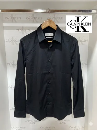 Camisa Calvin Klein slim fit gg