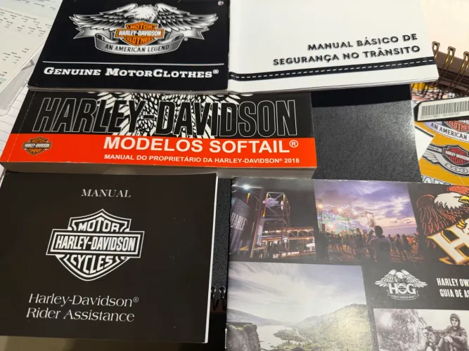 Manual Proprietário Harley Davidson Softail Fat Boy 2010+