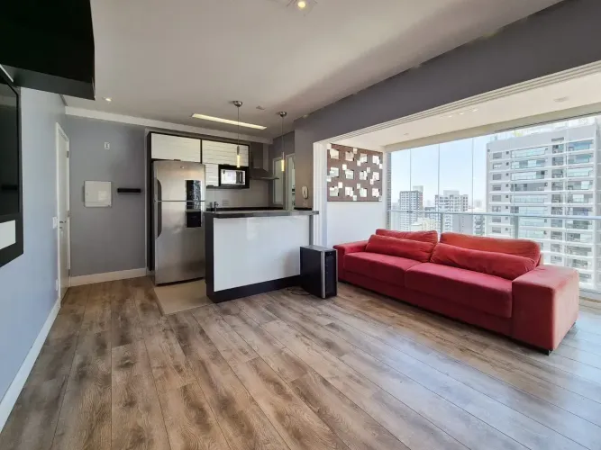 Apartamento mobiliado para Venda na Vila Mariana  45 m², 1 Dorm, 1 Vaga e Depósito