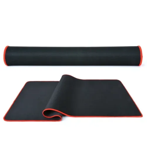 MousePad Gamer Speed  Borda Vermelha Costurada 70 X 30 X 0.3cm NOVO