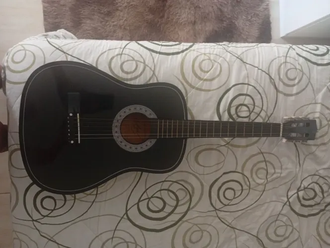 Violão Austin Kauthon Preto Iniciante<br><br>Violão 