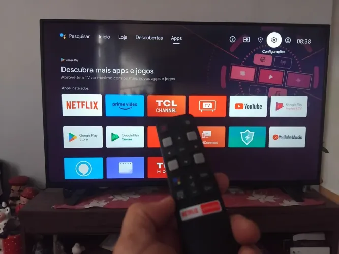 Tv smart 50" polegadas Android tcl