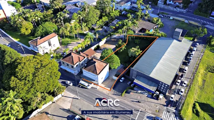 ACRC Imóveis - TE01363 - Terreno para Venda no Bairro Itoupava Seca em Blumenau.