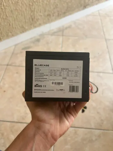 Fonte ATX Bluecase 350W BLU350-CMPS3 Bivolt 110V/220V para PC Desktop