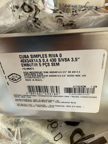 Cuba Simples Riva Embutir Docol