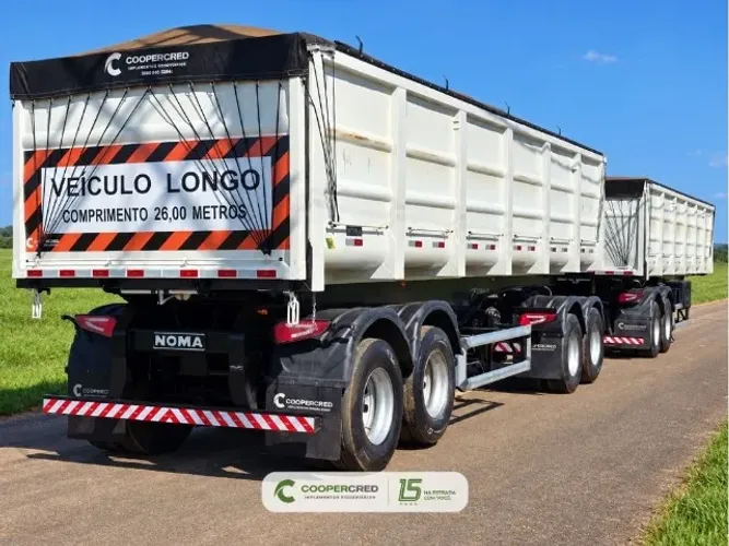 Rodocaçamba Noma Revisada 21/22 Lona Fácil 9 Eixos 25m