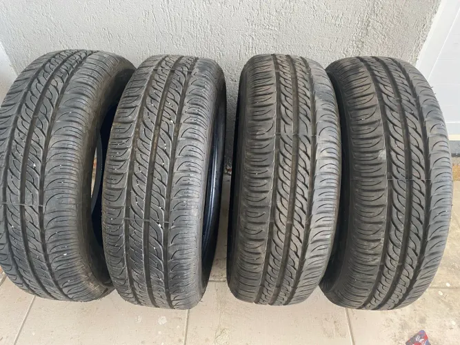 4 pneus aro 14 175/65 remold 