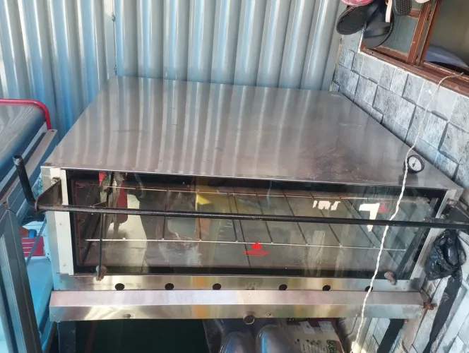 Forno de inox 4 pedras a gás