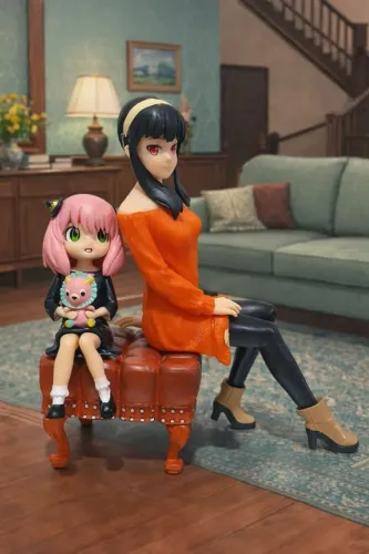 Action Figure SPY x FAMILY - Anya & Yor Colecionável