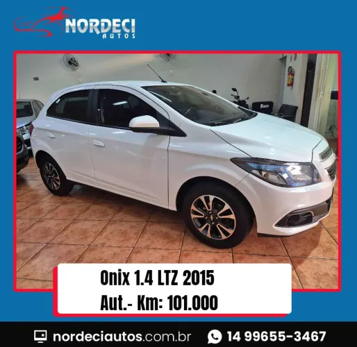 Chevrolet Onix Hatch LTZ 1.4 8V Flex Power Aut. 4P 2015