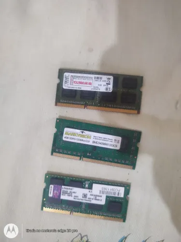 Memória RAM DDR 3 para notebook
