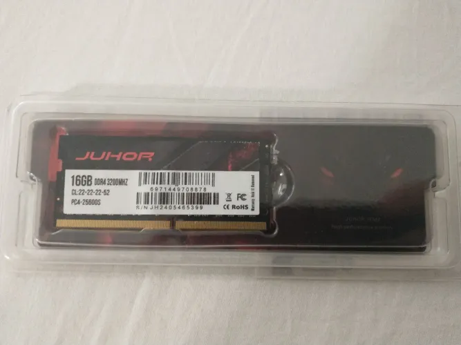 Memória RAM DDR4 3200Mhz para Notebook Nova Lacrada