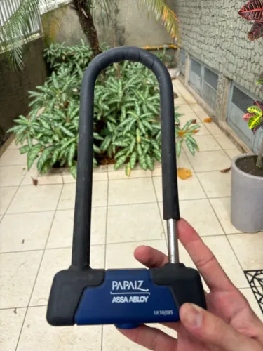 Cadeado U lock para bicicleta