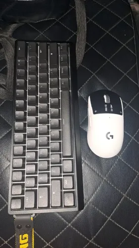 Teclado Wooting V2 Alumínio +Mouse Superstrike X2