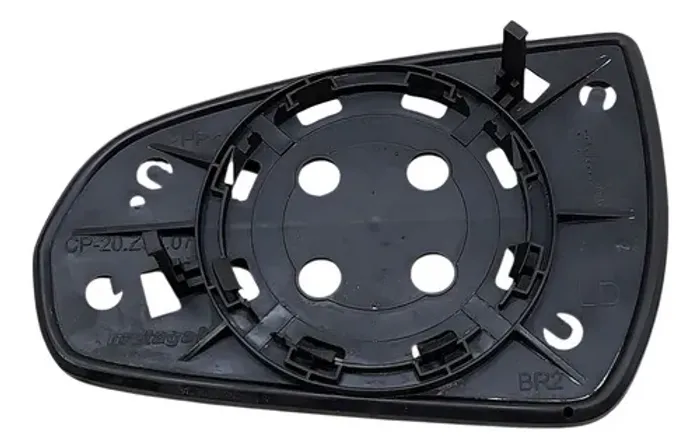 Suporte Lente Espelho Retrovisor Direito Hyundai Hb20 1.0 Não Informado