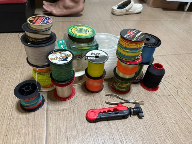 Linha de pesca
