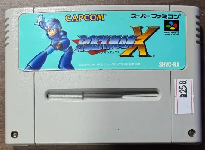 Rockman X Mega Man X Original SNES Super Nintendo SFC Super Famicom 258