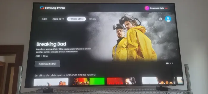 Smart tv samsung 55 polegadas