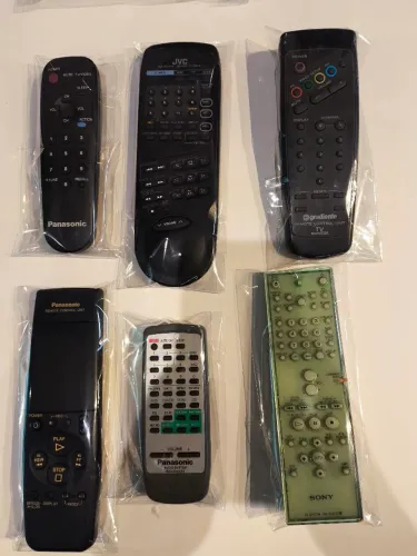 Controle remoto Sony / Panasonic/ JVC/ Gradiente ( VALOR DA unidade) A partir100 reais 