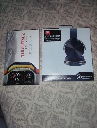 Fone JBL e relógio por 250