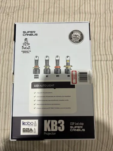 Projetor de Led HB3 30.000 lumens. Marca KB3.