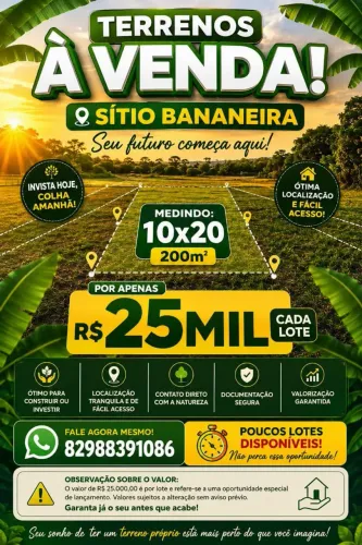 Oportunidade de adquirir seu futuro! !