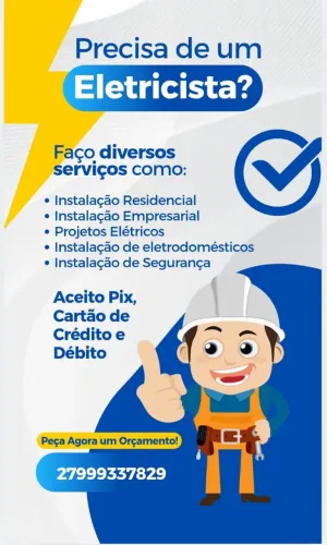 Eletricista , residencial 