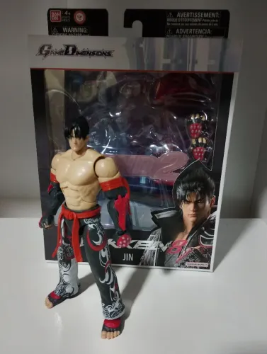 Jin de Tekken 8 da game dimensions bandai