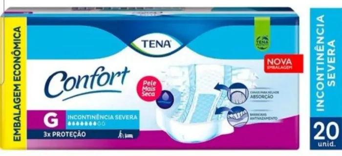 Fralda Geriátrica Tena Confort Tamanho G