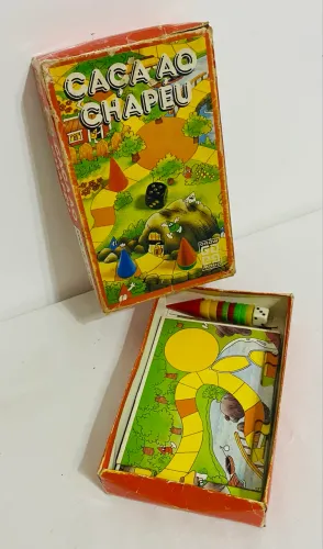 Antigo Jogo Caça Ao Chapéu Grow - Edição Clássica Rara Anos 80/90