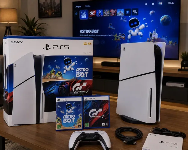 PlayStation slim versão mídia