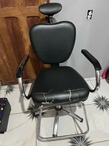 Cadeira salão e barbearia