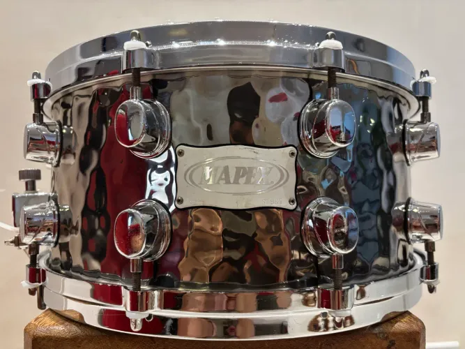 Caixa Mapex Hammered 14x6,5 + Semicase